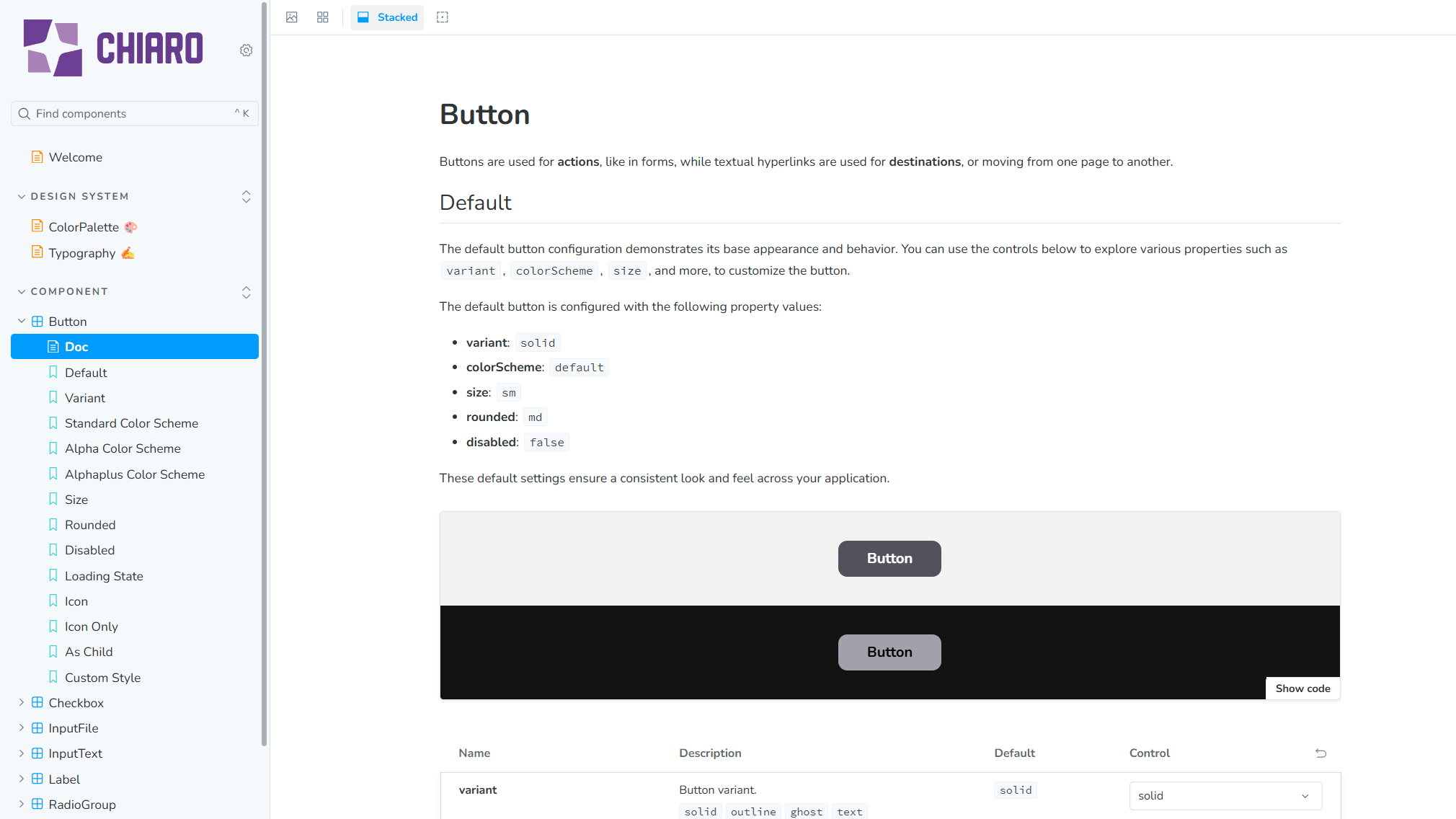 Button Component (Doc)